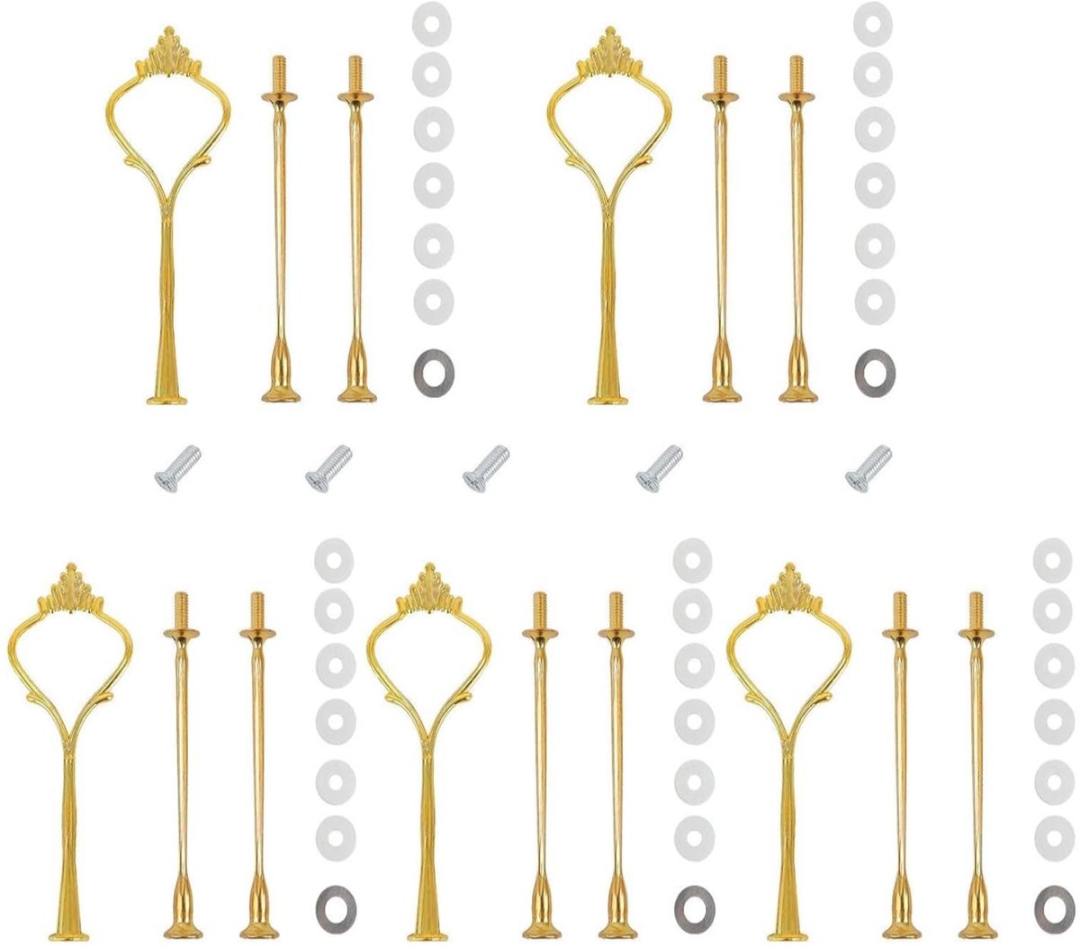 Dailygoods- Slangklemmen 75 Stuks - Slangklemmen Assortiment - RVS Slangklemmen - Elastische Slangklemmen - Duurzaam - Diverse Maten 6-10mm - Slangklem