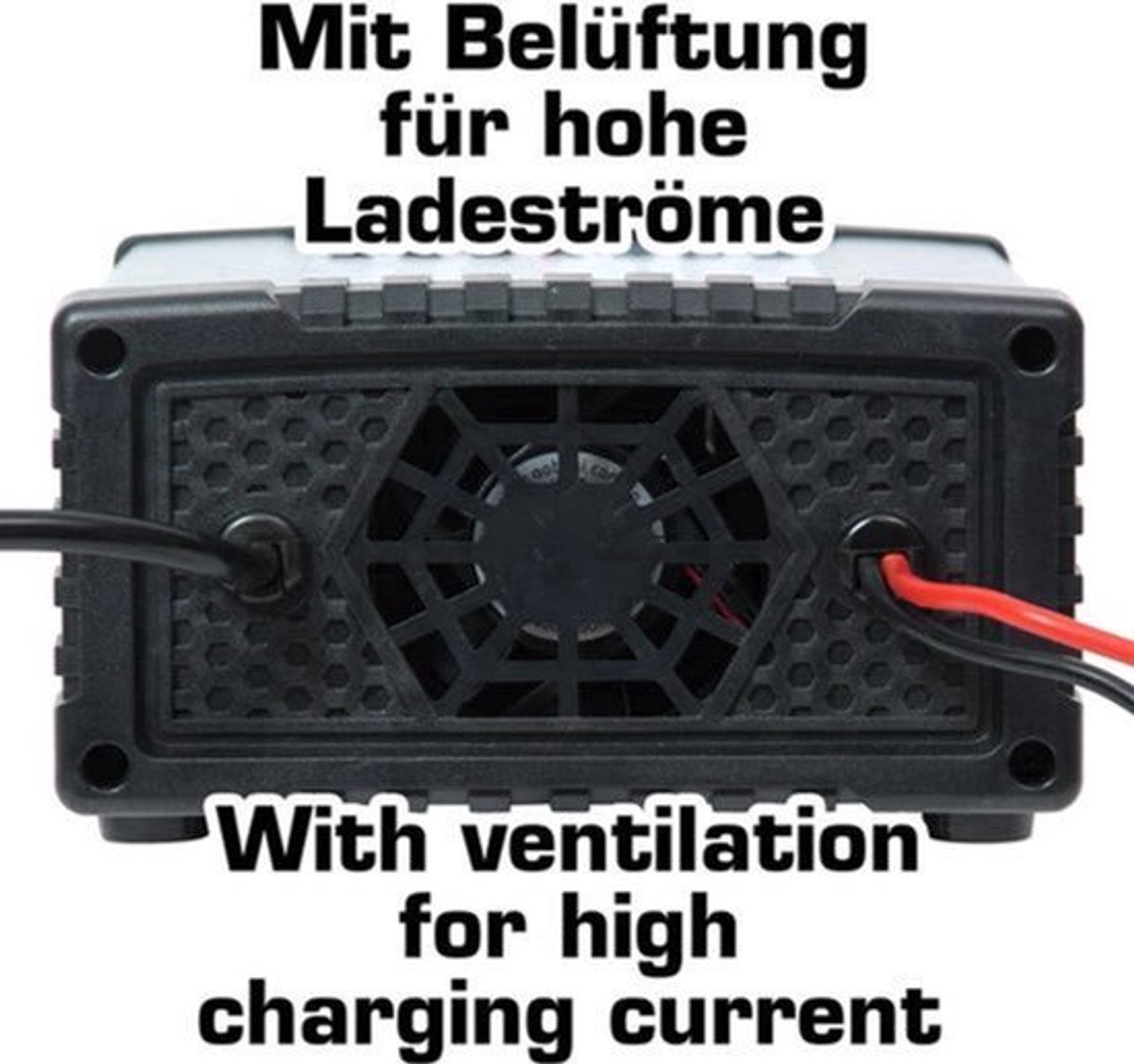 Acculader – Autolader – Batterijlader – Accu Oplader – Batterijoplader – Intelligente 9-Traps Automatische Laadprogramma’s – Geschikt Voor 12V/24V Loodzuur, GEL, AGM, EFB, CAL Batterijen