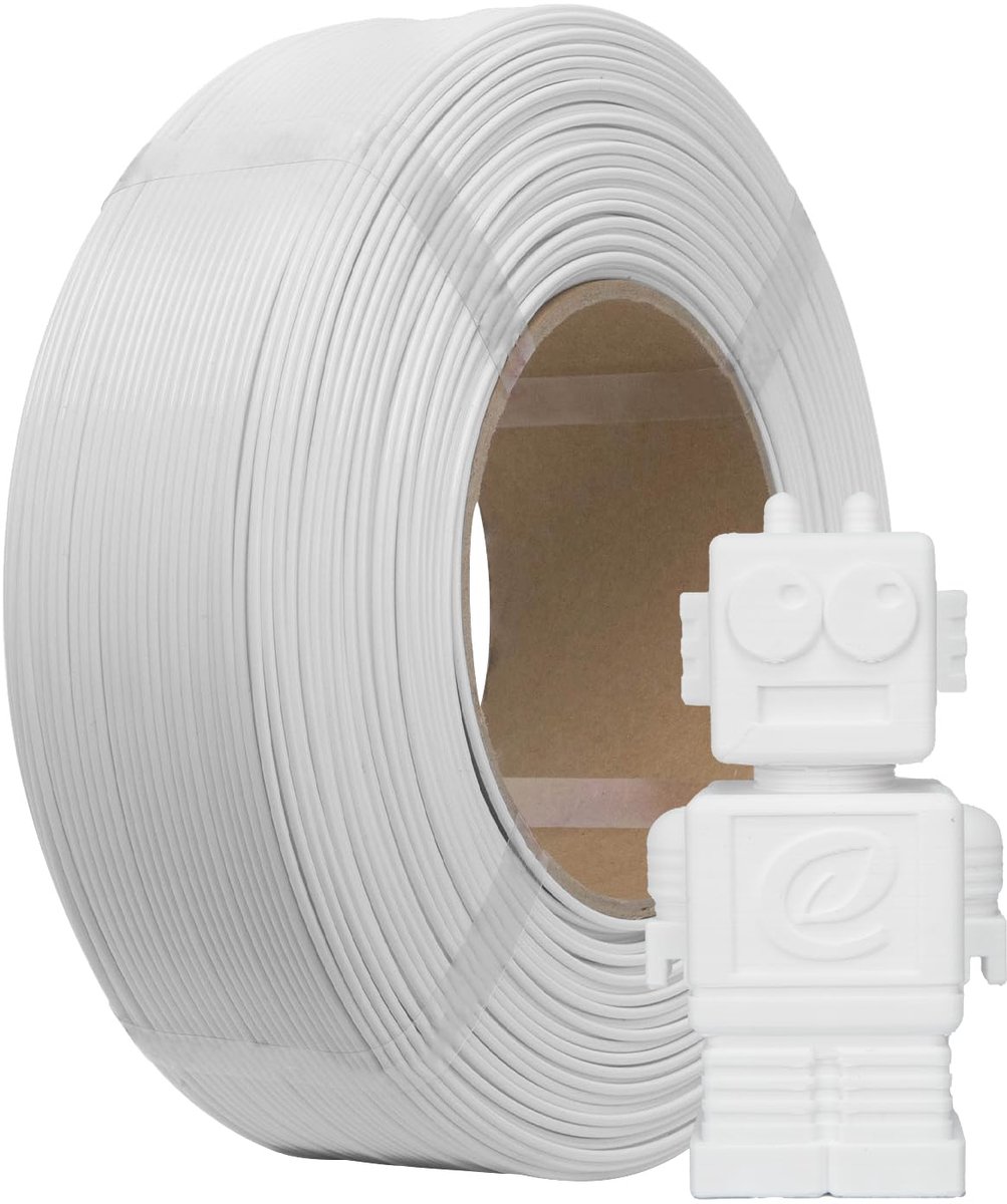 3D printing filament 1,75mm - Spoolless - Wit - 1kg voor nauwkeurige prints - ShopVlot