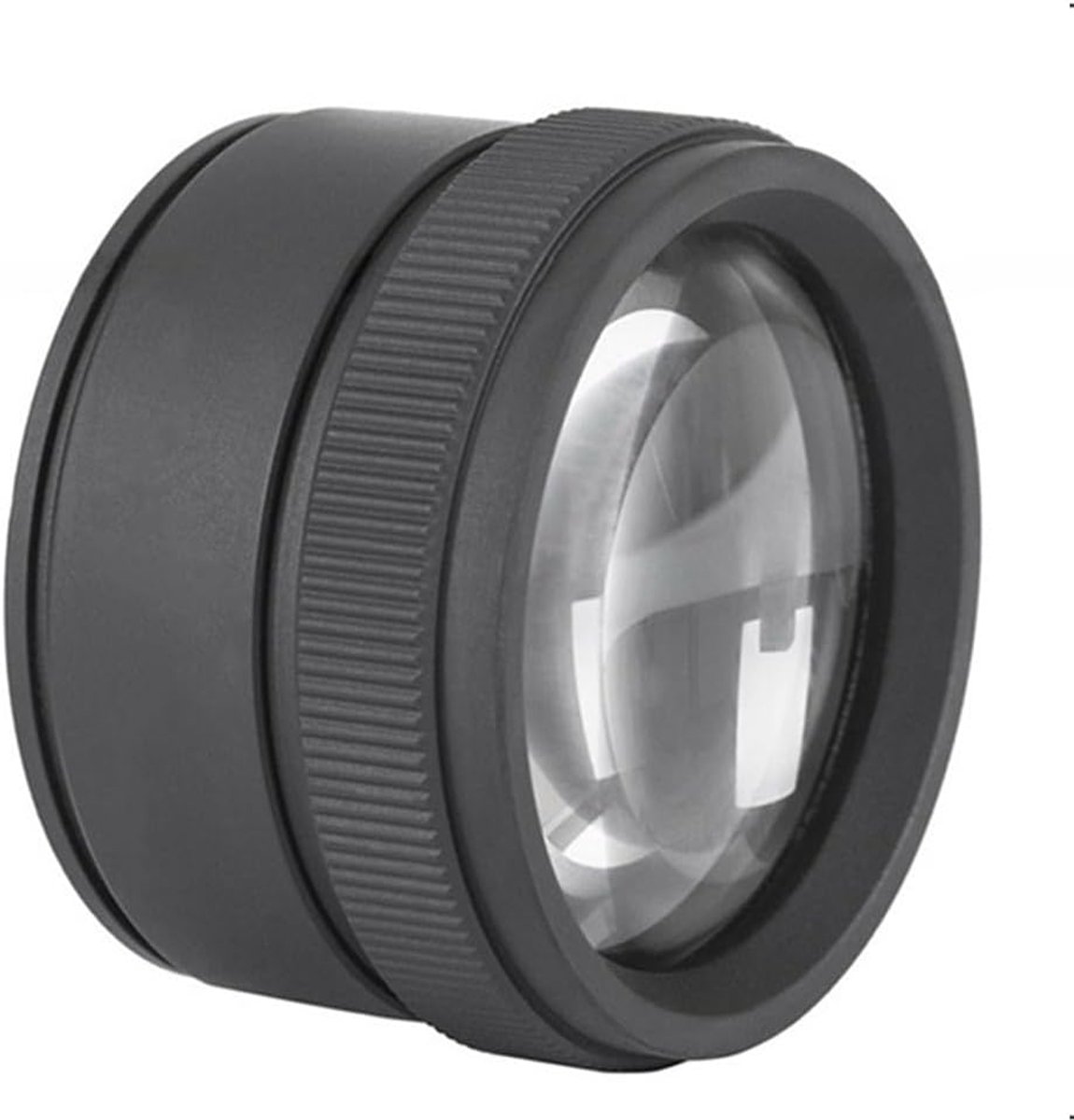 Vergrootglas - 30x vergroting - Opvouwbaar - Zwart - Professioneel zakvergrootglas