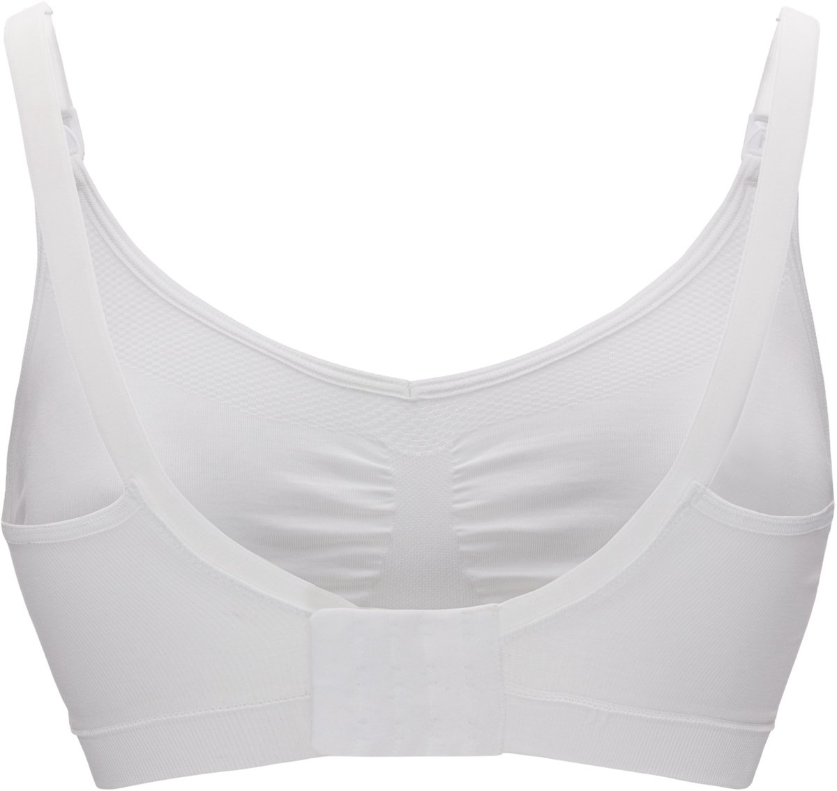 Medela Keep Cool bh - Naadloze voedingsbh - Zwangerschapsbh met 2 ademende zones - Soft Touchmateriaal - Wit