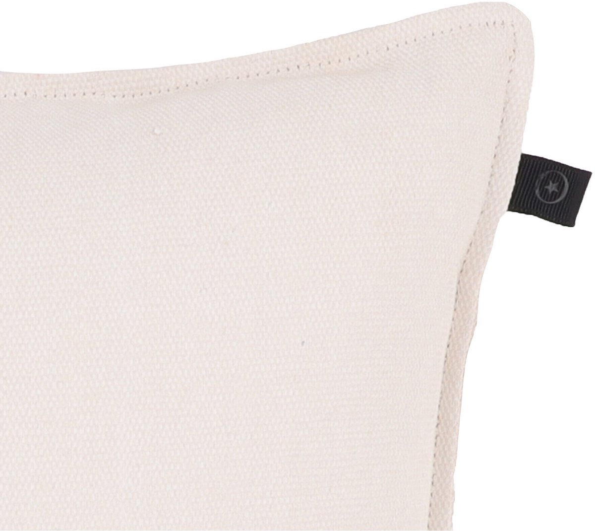 Overseas Canvas Kussen - 45 x 45 cm - Off White