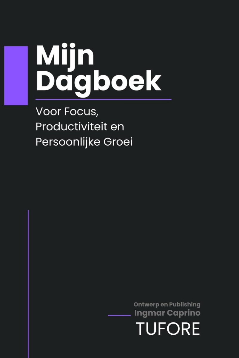 Persoonlijke Groei Dagboek: Dagboek voor Focus, Productiviteit en Persoonlijke groei - ShopVlot
