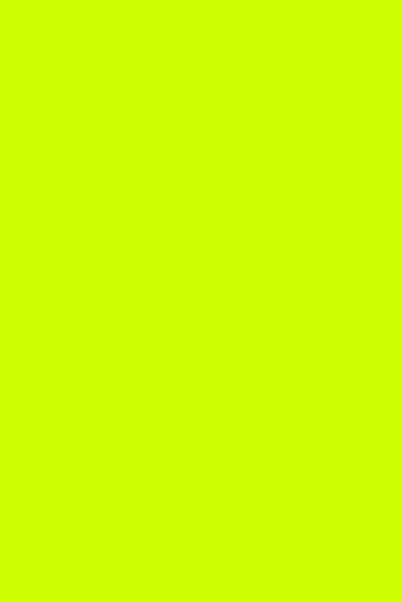 Electric Neon Yellow: Blank Unlined Midi Journal, 6 x 9 in. - ShopVlot