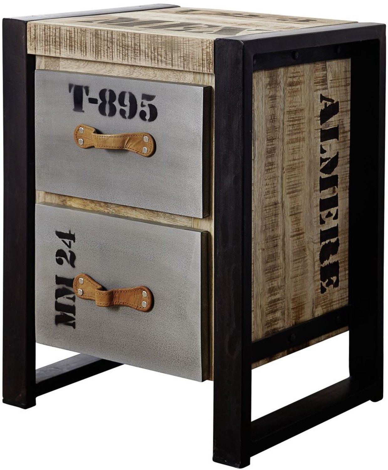 MASSIVMOEBEL24 .DE bijzettafel blank massief hout gemonteerd FACTORY #123