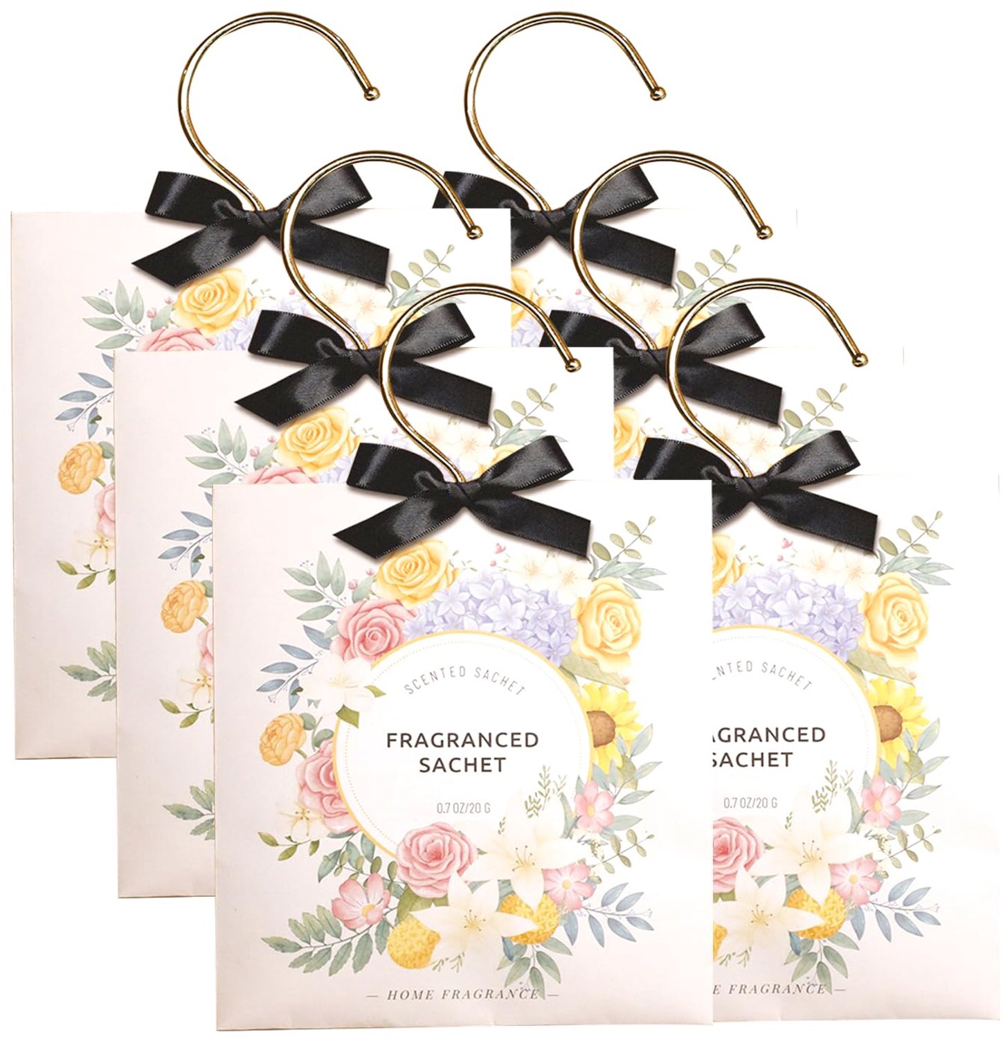 Set van 6 Geurzakjes voor Kasten en Lades