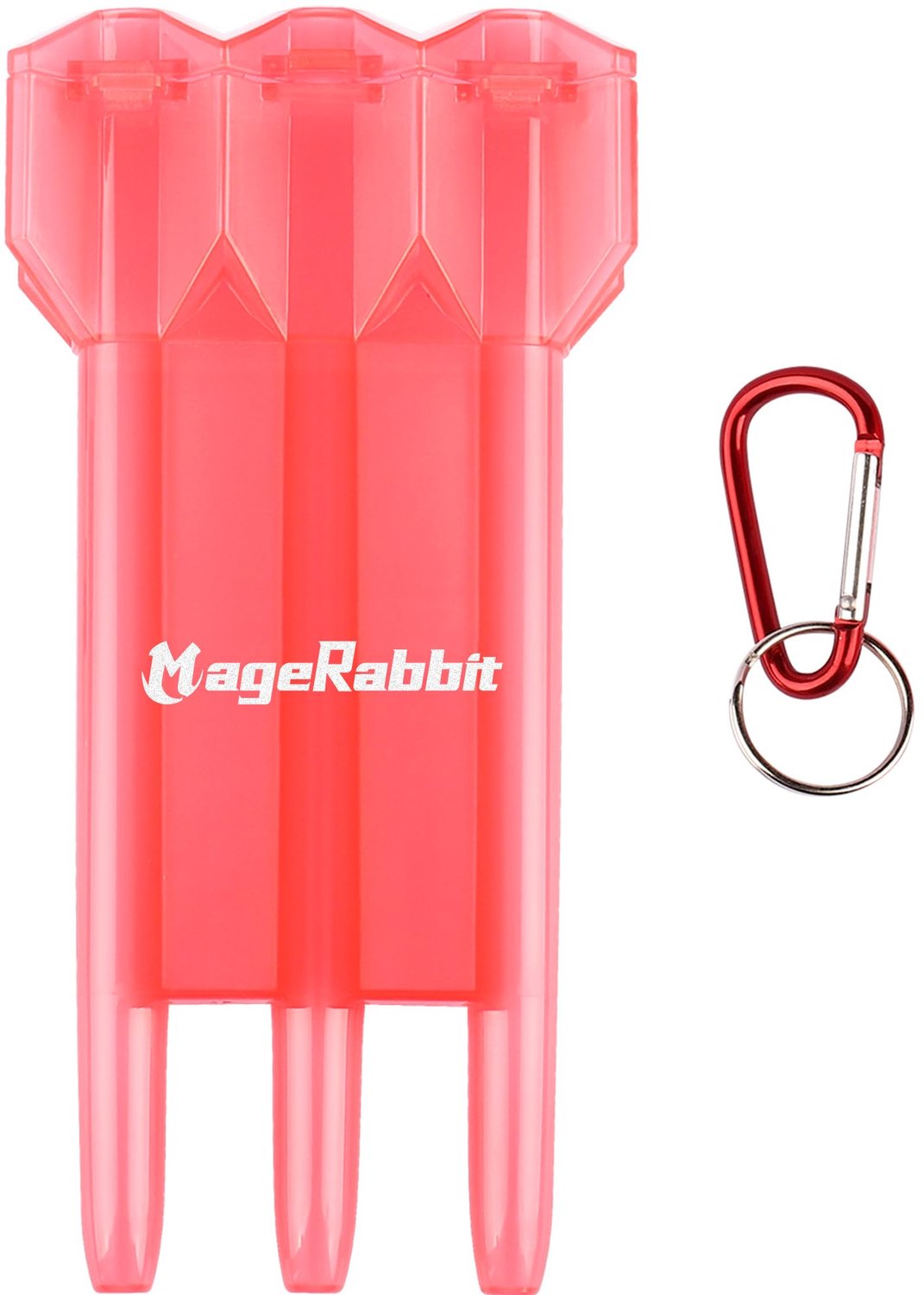 Dart Case - Hard Shell voor 6 Darts - Rood