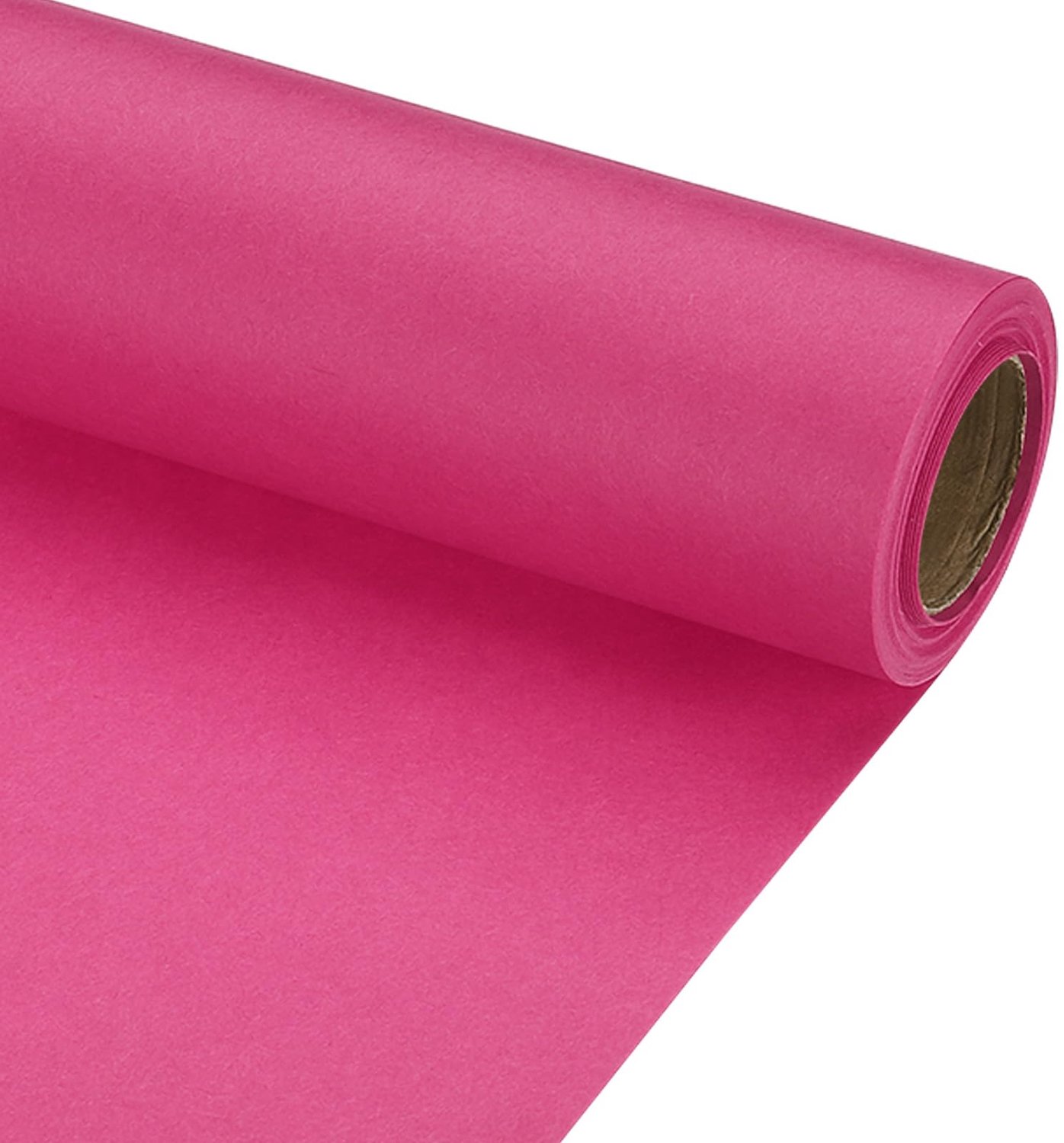 Kraft Inpakpapier Rol 38cm x 7.6m 70gsm - Donkerroze
