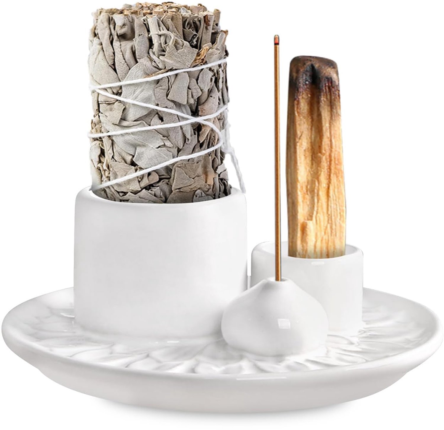 4-in-1 Wierookhouder voor Meditatie en Yoga