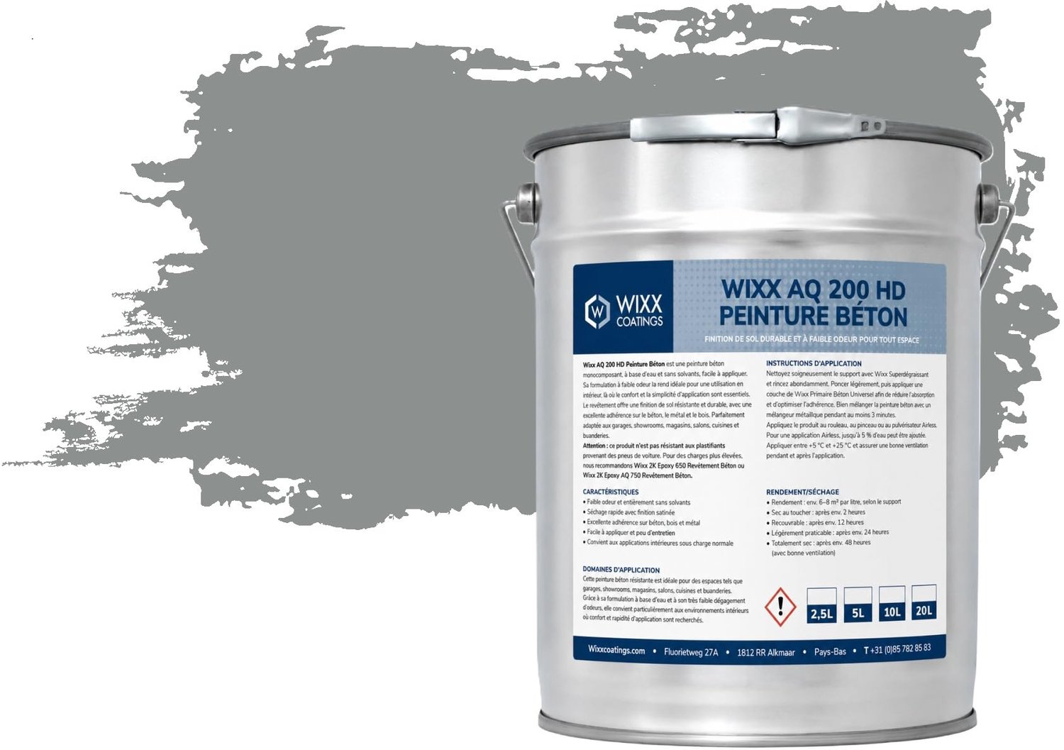 Betonverf - Waterbasis - 10L - 7042