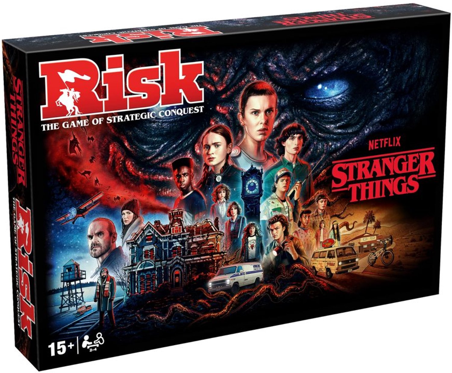Stranger Things RISK Bordspel
