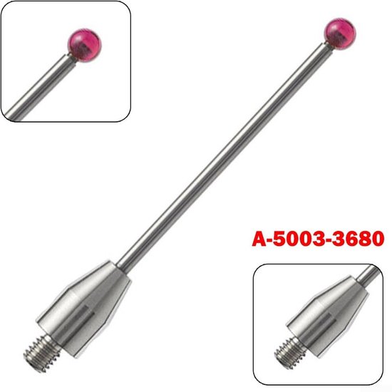 Touch Probe Nauwkeurig - CMM Stylus - M4 Draad - 3mm Tip - Hoogwaardige Materialen - Lange Levensduur — afbeelding 2