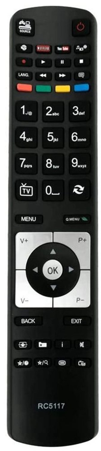 Vervangende Afstandsbediening voor Hitachi TV