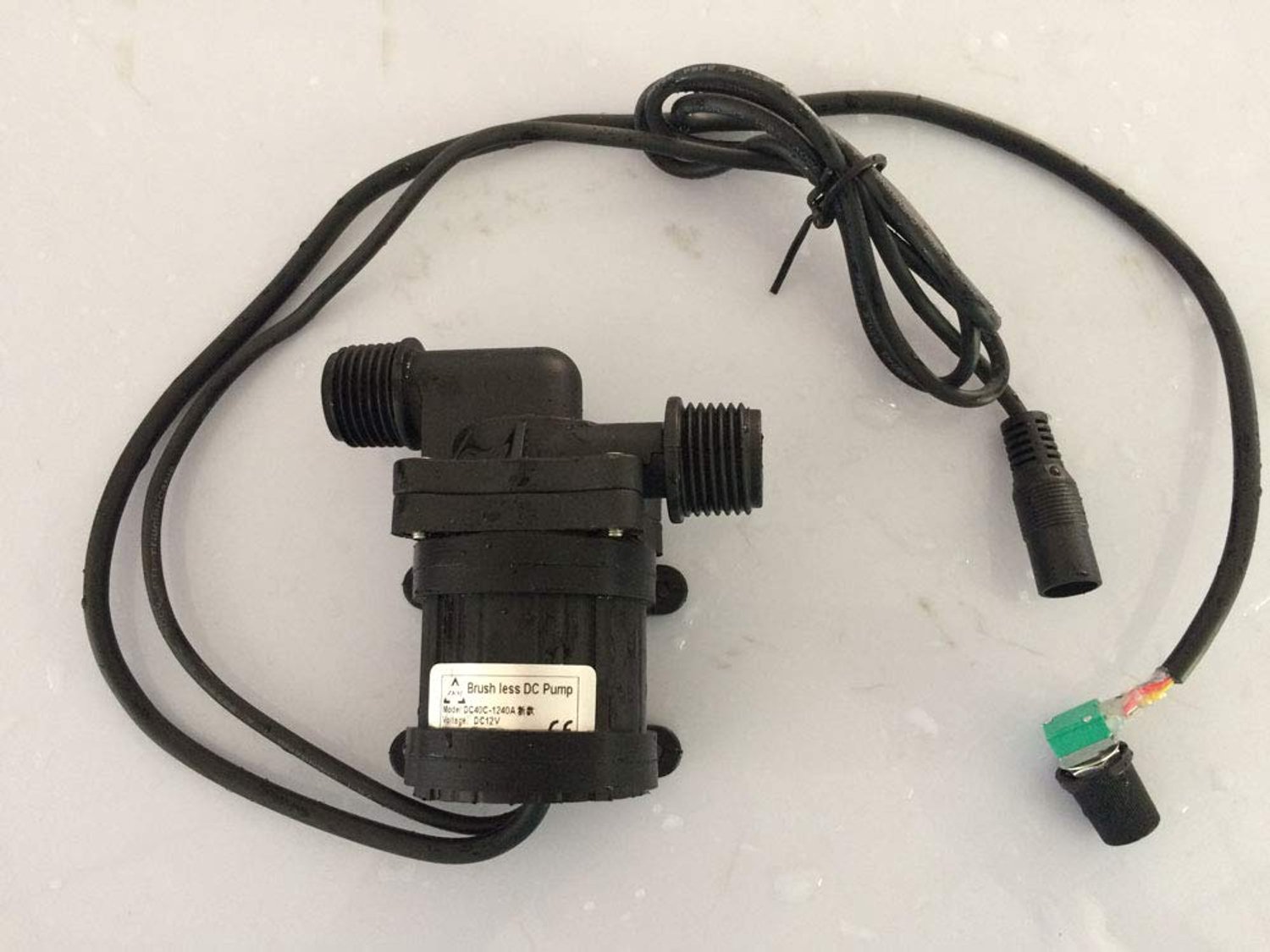 Verstelbare Micro DC Waterpomp met 720LPH Capaciteit