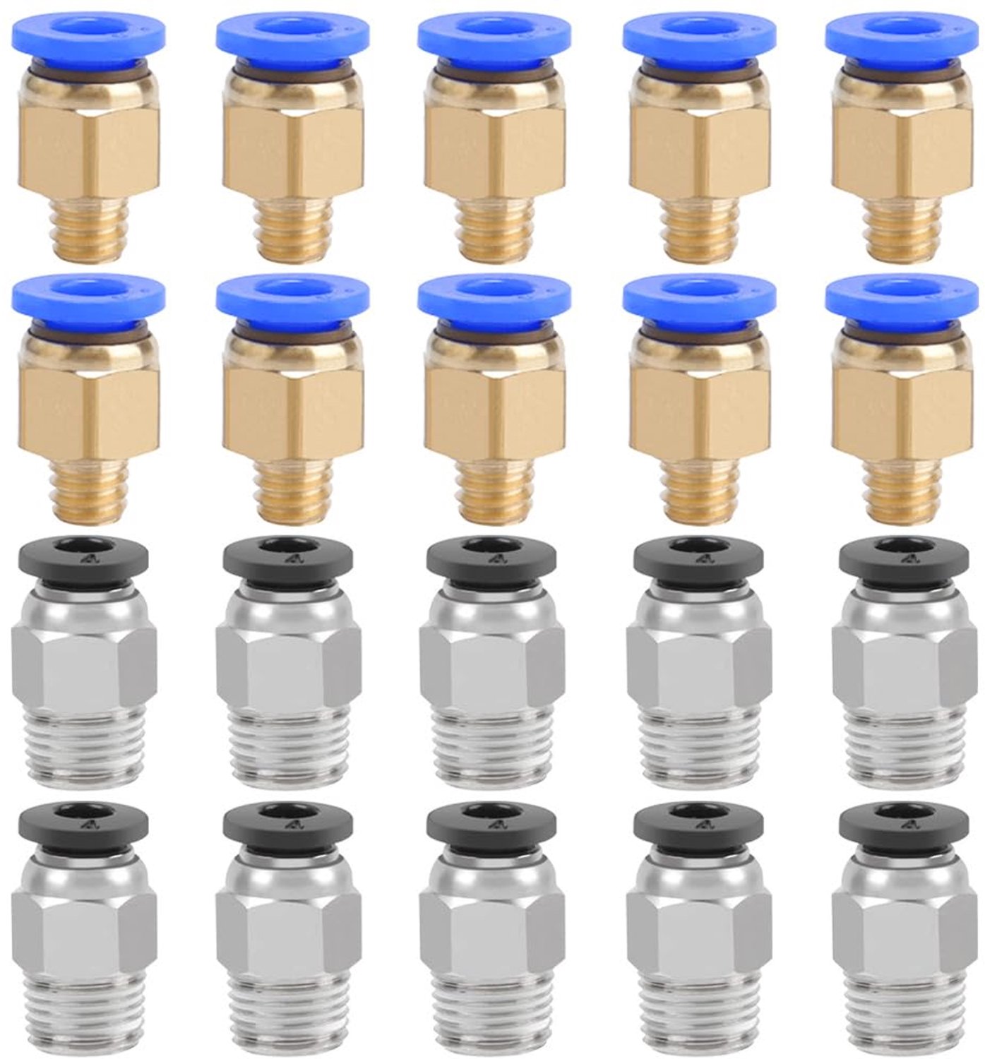 10 Stuks Pneumatische Aansluitingen voor 3D Printers