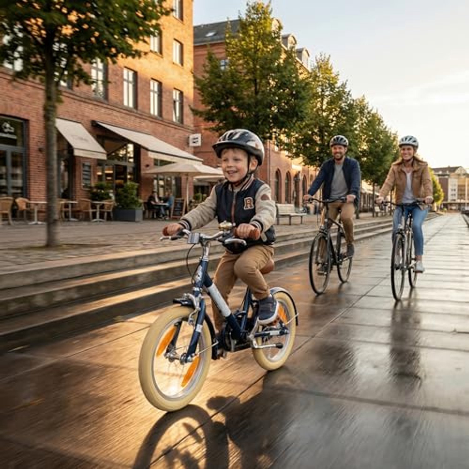 Retro Kinderfiets 14 Inch voor Jongens en Meisjes, Blauw