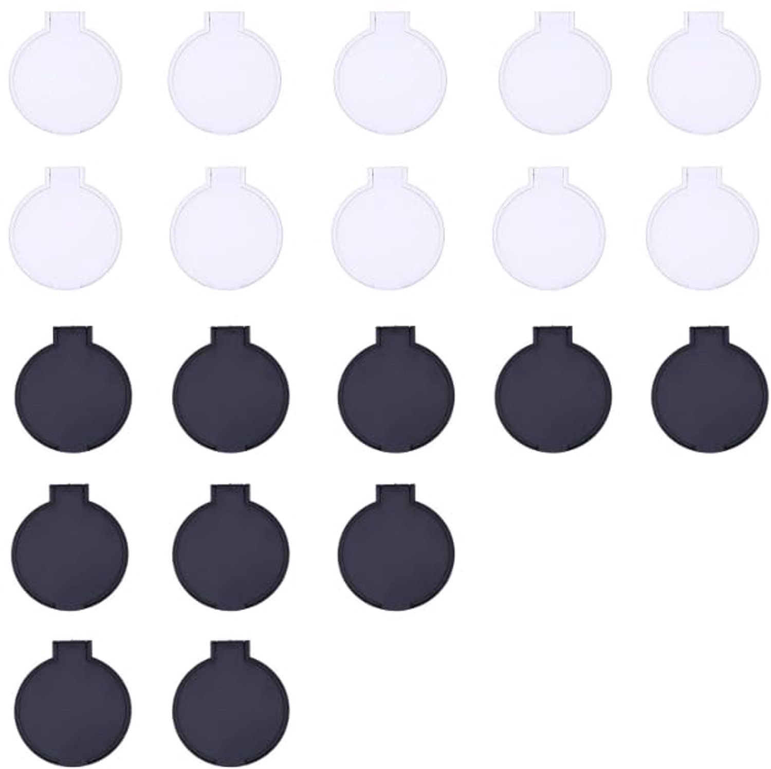 Set van 20 Opvouwbare Mini-Zakspiegels voor Vrouwen en Meisjes