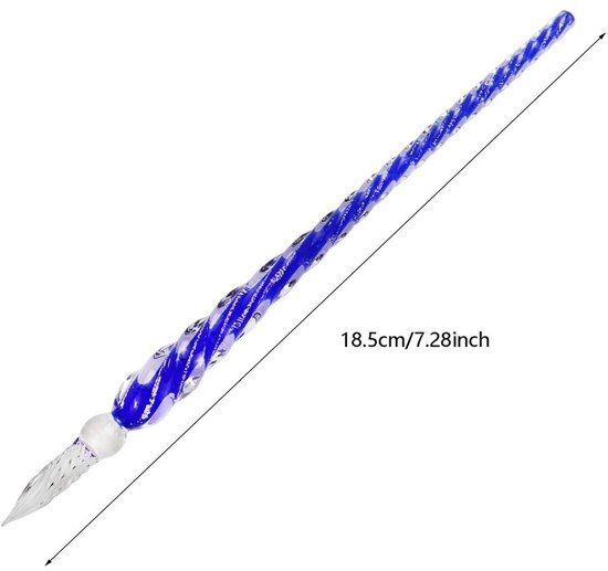 Glazen Dipping Pen en Inkt Set voor Calligraphy — afbeelding 5