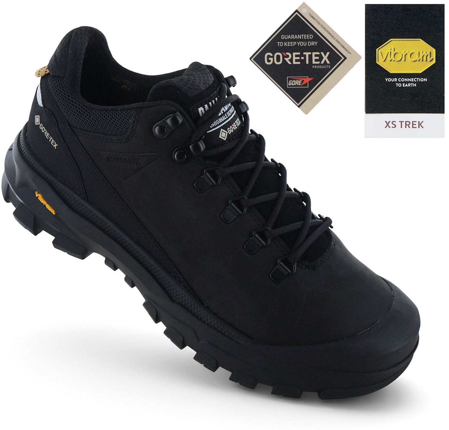 Palladium Pallarider Lo GTX GORE-TEX Heren Outdoor Schoenen 79574-001-M Zwart