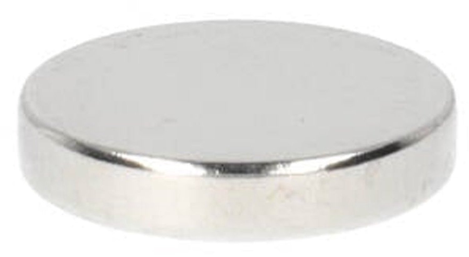 Neodymium Schijfmagneet Ø15 x 3 mm N48 NiCuNi – 12 stuks