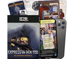Interactief Misdaadspel: Moord in de Trein - Spannende Detective Ervaring