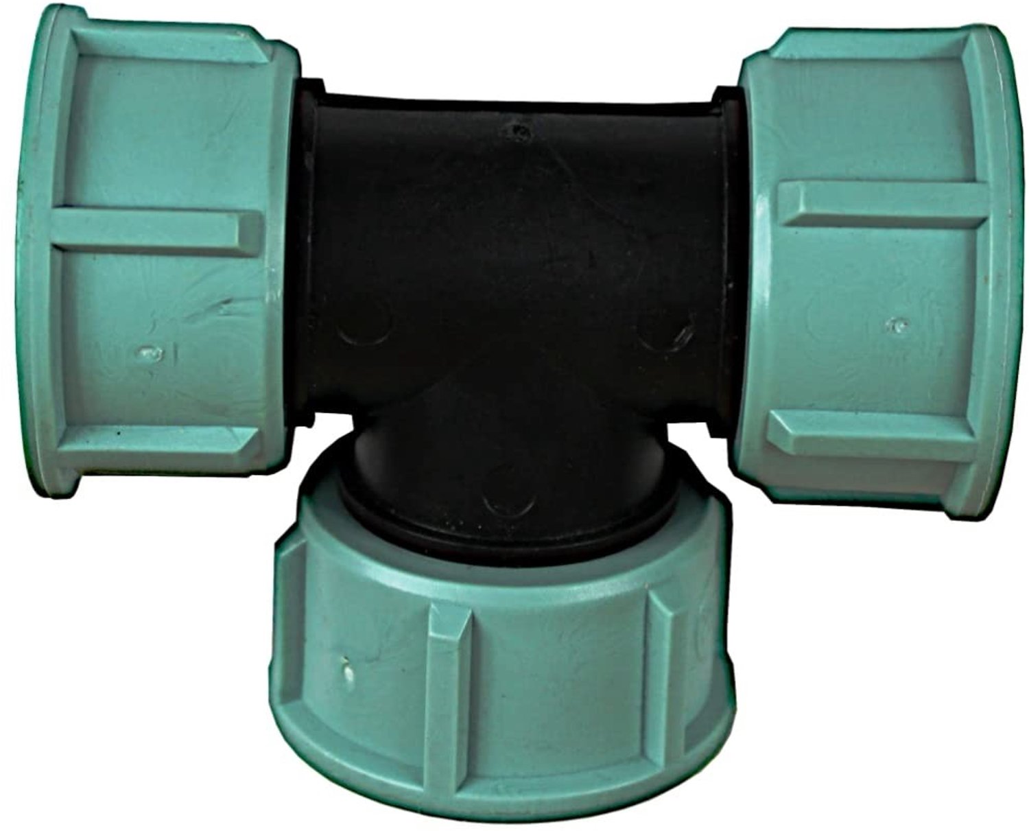 T-koppeling met O-ring en Wartelmoer 1" IG voor Solenoid Ventielen