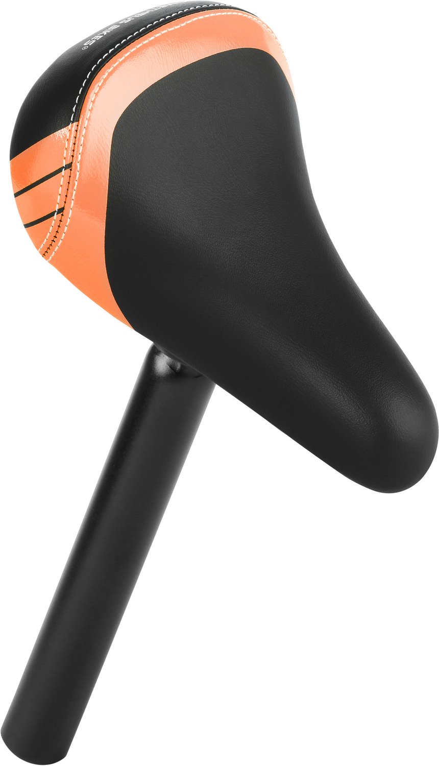 Kinderfietszadel - 10-12-14 inch - Met alu zadelpen 25,4 mm - Oranje