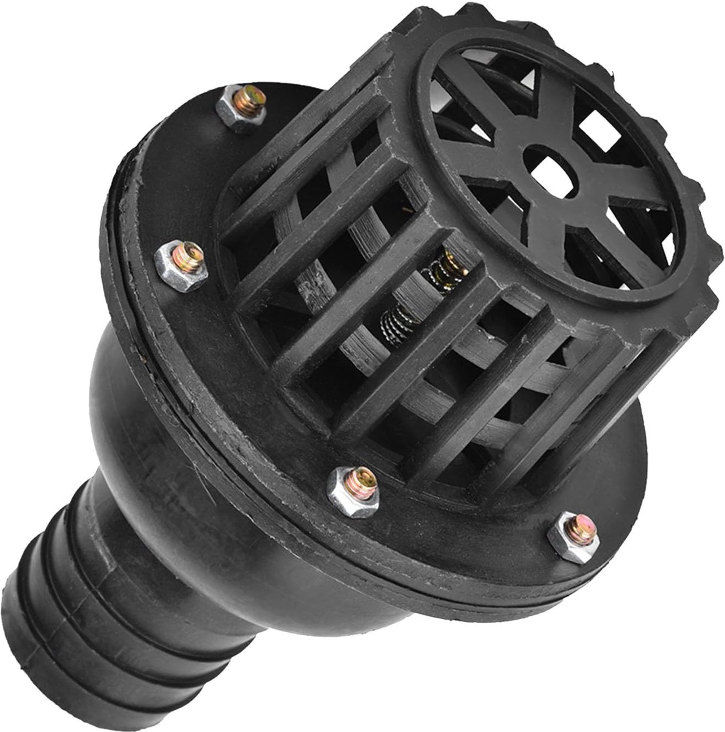 Checkklep waterpomp 1.5 inch - zwarte PVC - lage druk - voorkomt terugstromen - Homevero