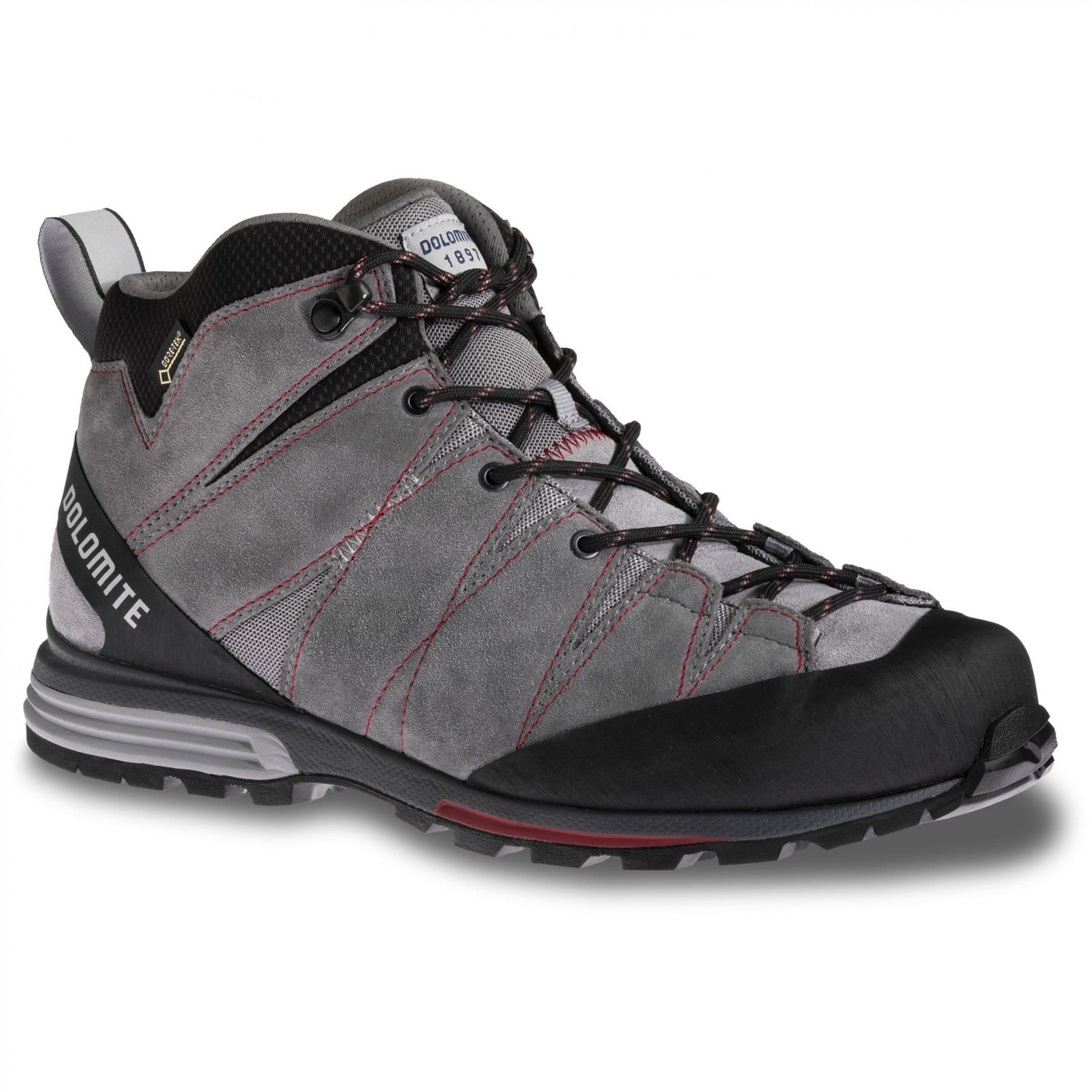 Dolomite Diagonal Pro Mid Schoenen Iron /chili 41 5 Grijs