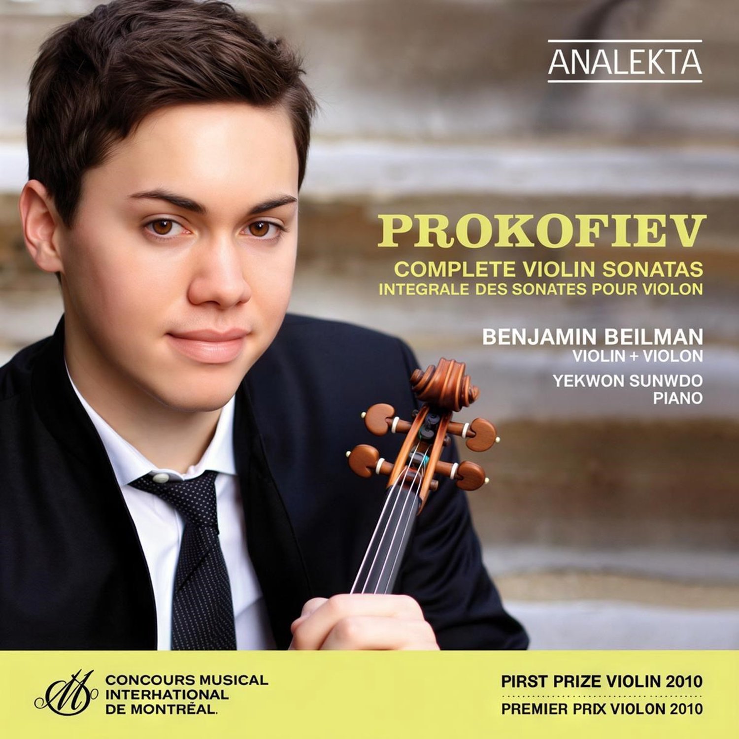 Benkamin Beilman & Yekwon Sunwoo - Prokofiev: Complete Violin Sonatas (CD)