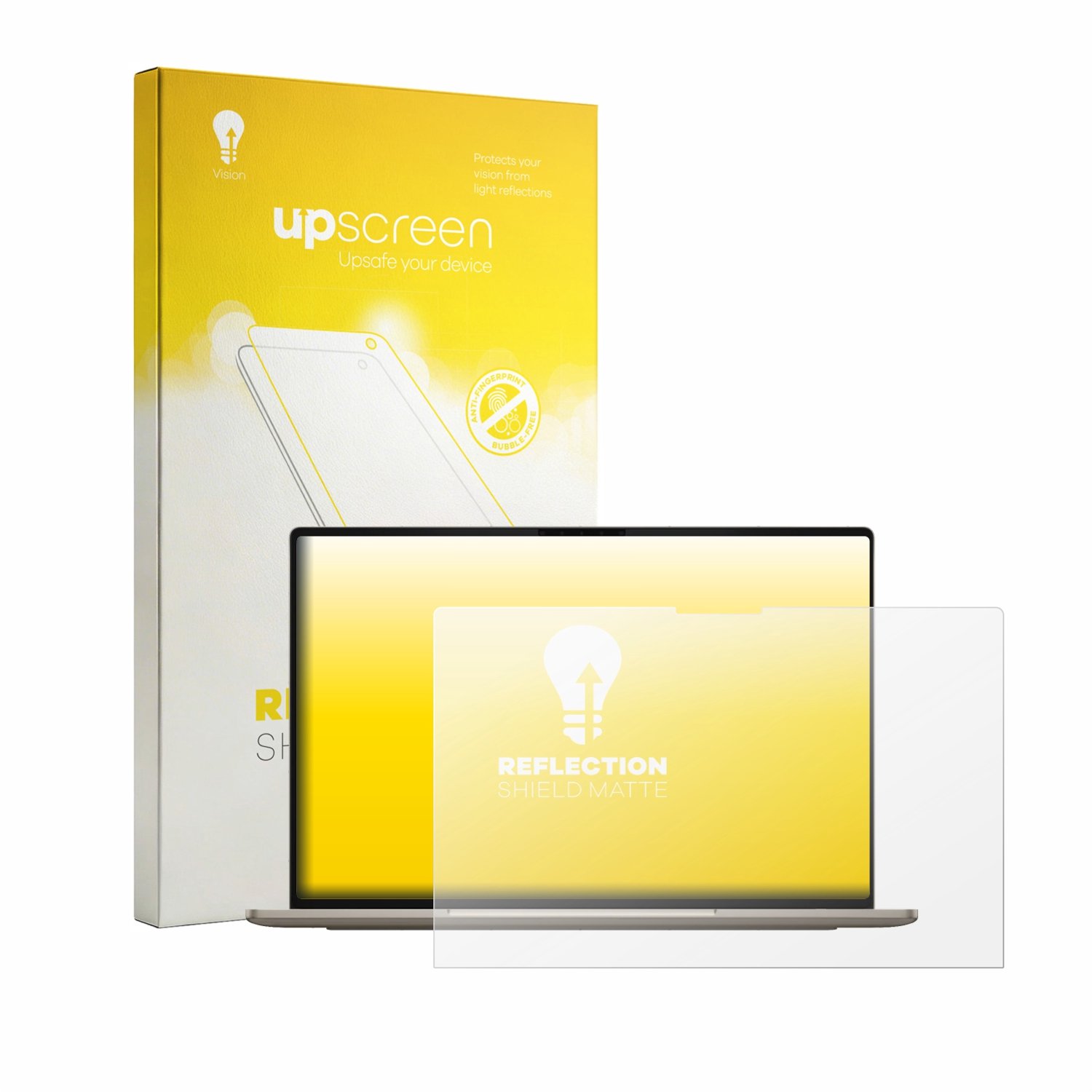 upscreen - Screenprotector voor Dell XPS Googlebook - Folie Beschermfolie anti glare matte