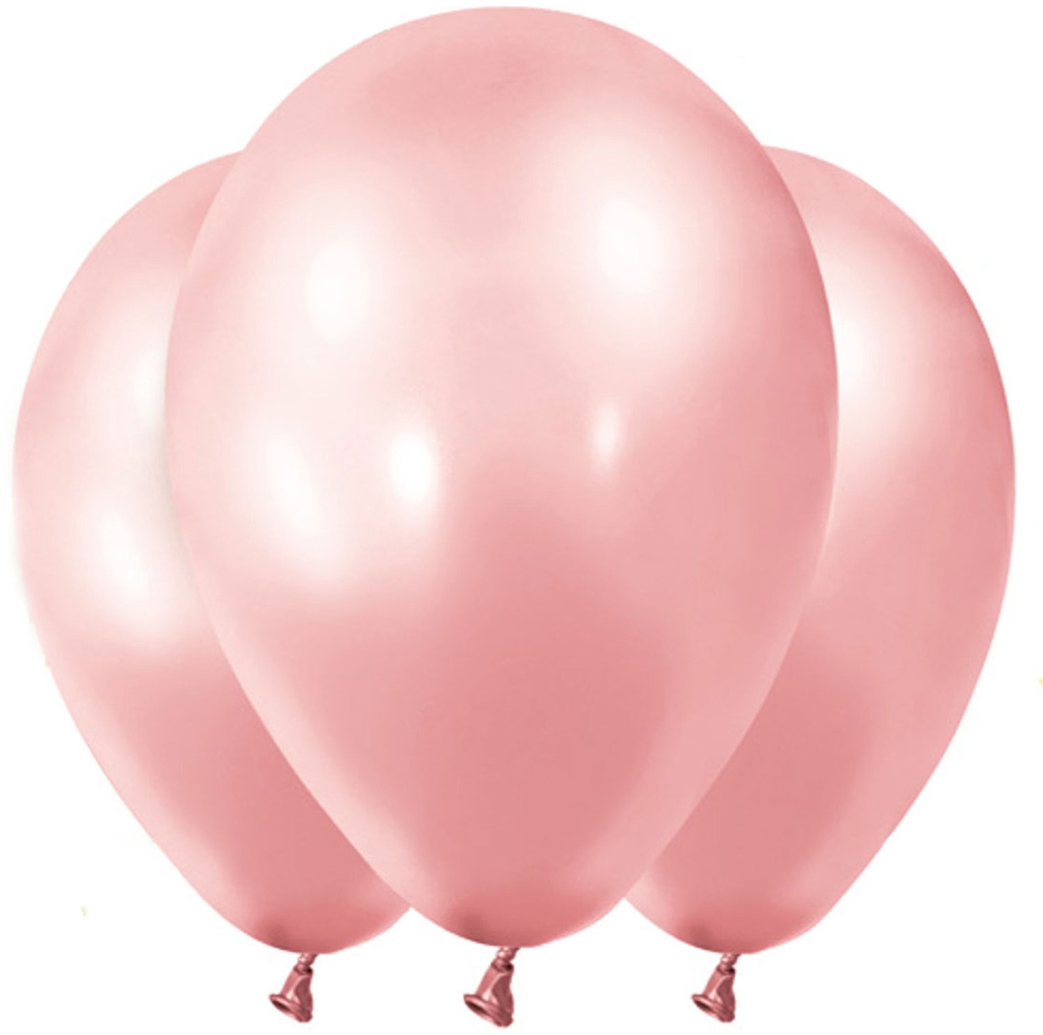 GLOBOLANDIA - 12 metallic rosé gouden ballonnen 28 cm voor decoratie