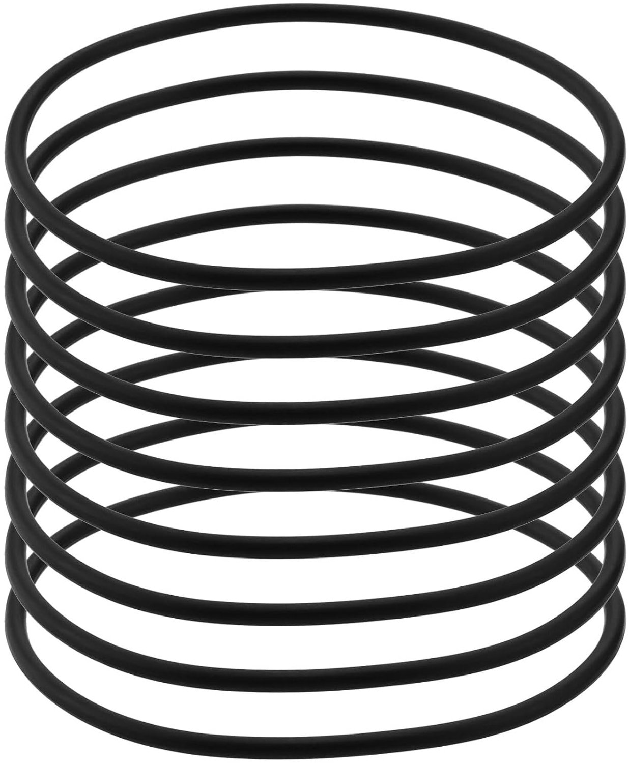 8x Afdichtring Doucheput 65x60x2.4mm Rubber - Merkloos