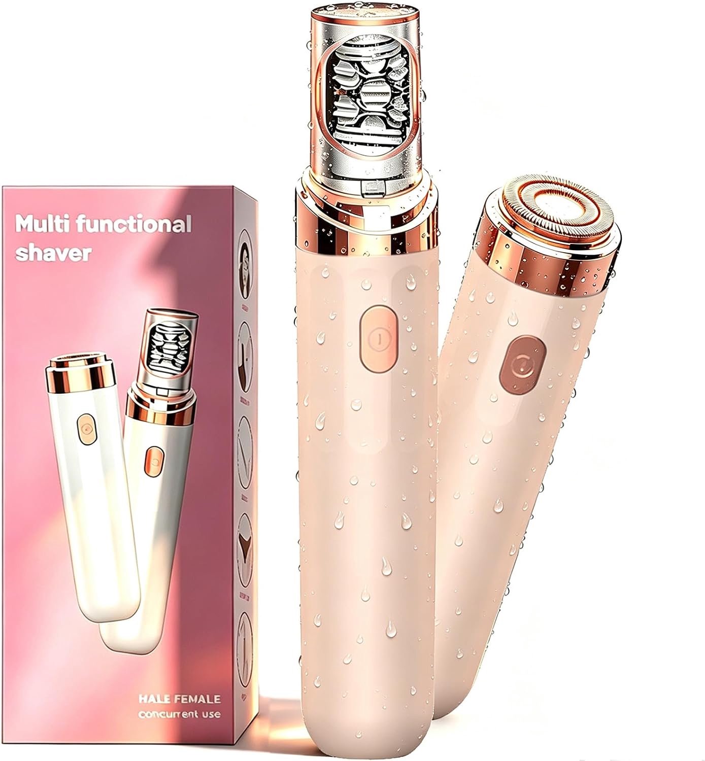 Gezichtsscheerapparaat voor dames - 9108 - wenkbrauwtrimmer - voor een gladde huid - Homevero