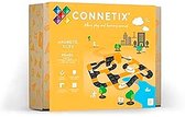 CONNETIX - Magnetisch Tegels - Wegen Hellingen en Kruispunten Verpakking - 16 Stuks - Magnetisch Speelgoed