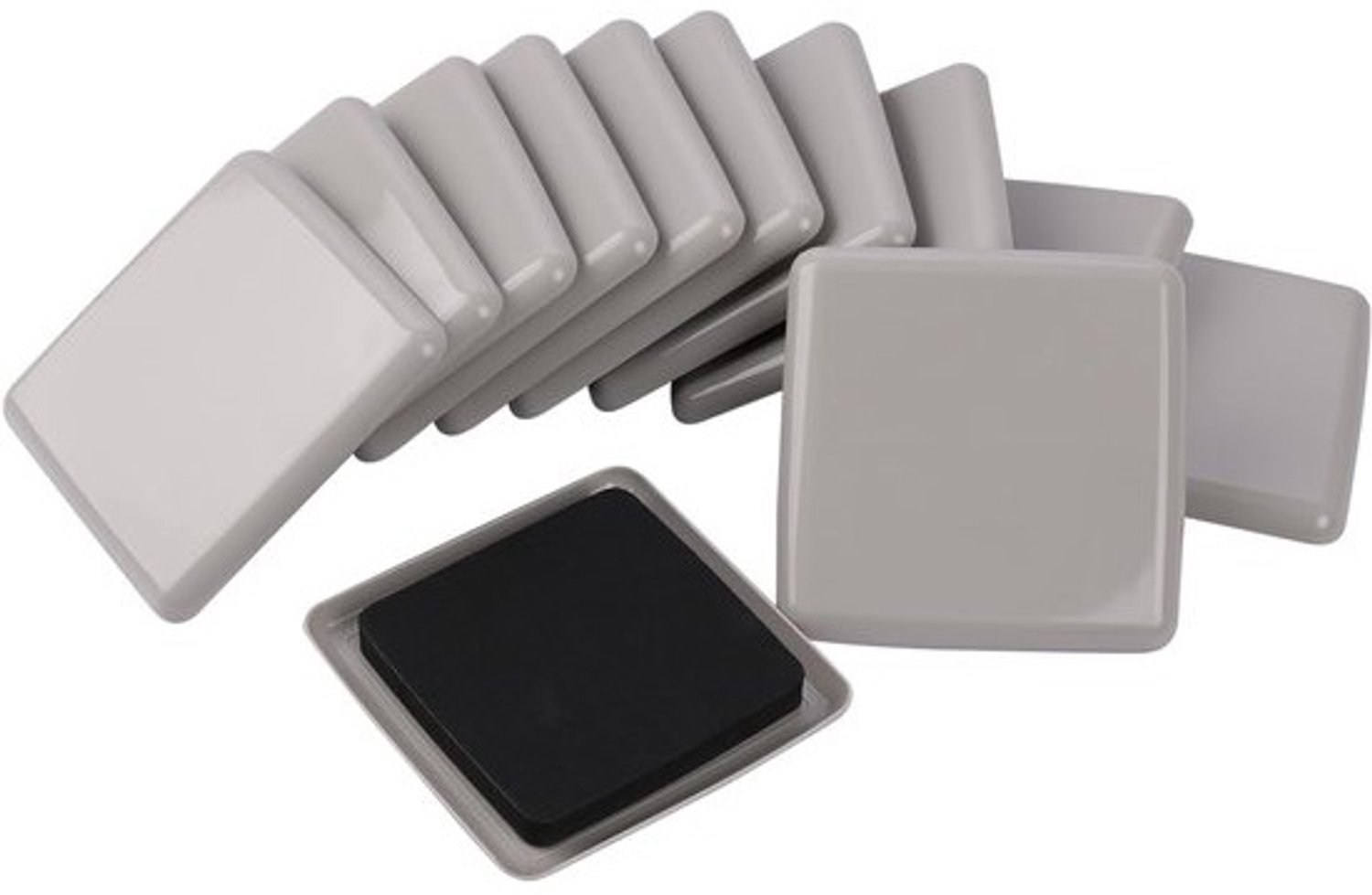 Meubelschuivers - Vloerbeschermers - Voor meubels verplaatsen - Voor tapijt - 35 inch - Beige