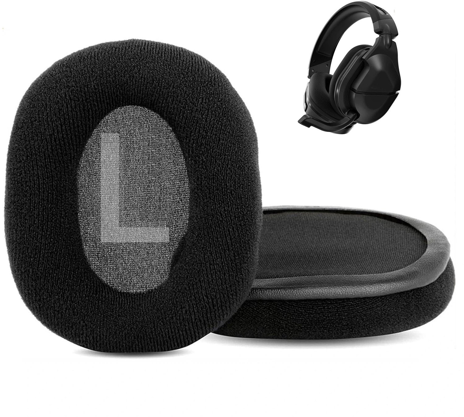 Vervangende Oorkussens voor Gaming Headset met Zachte Stof en Hoogwaardige Foam