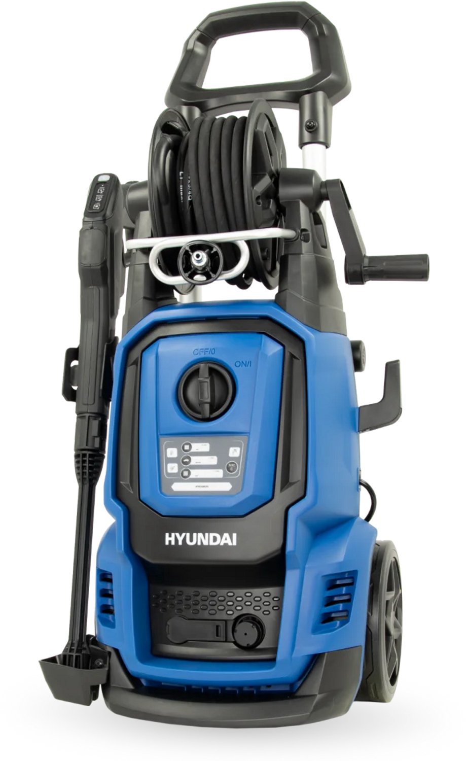 Hyundai 2400 Watt Elektrische Hogedrukreiniger – 195 Bar, Remote Control en Slanghaspel | HPW2400CRE
