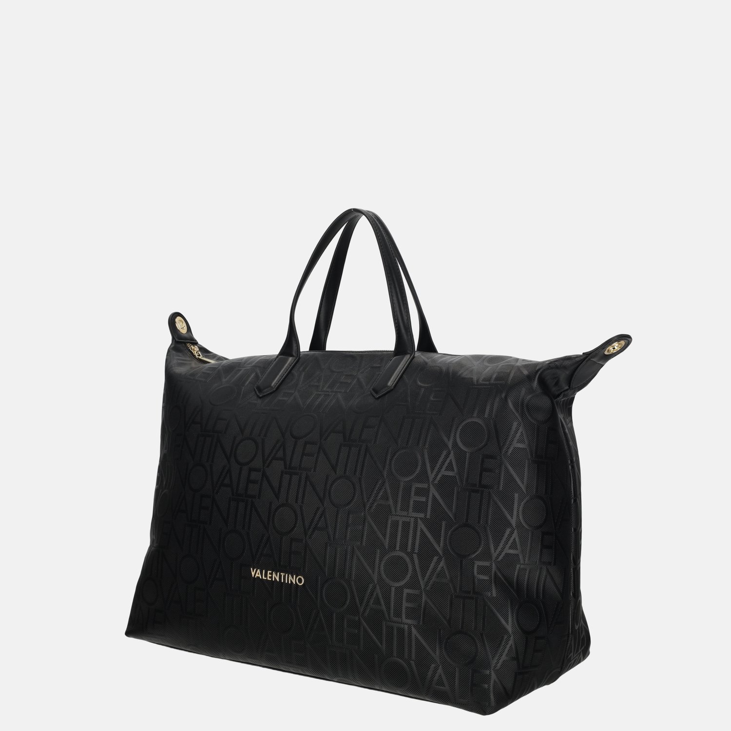 VALENTINO reistas Gynevra Hand Duffer Bag Nero zwart