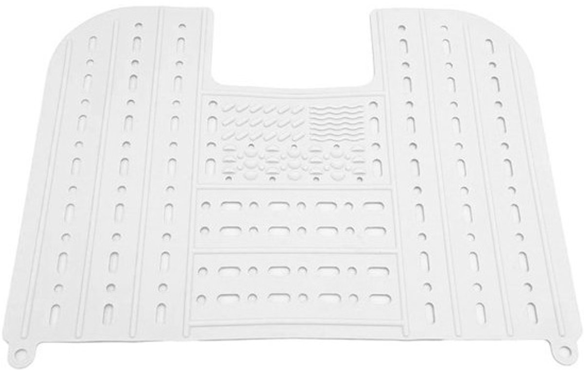 Dailygoods- opvouwbare gootsteenafdekking - Siliconenmat voor het reinigen van make-upkwasten - Hittebestendig - Handig hulpmiddel - Make-upaccessoires organiseren - Stabiel ontwerp - Make-upmat