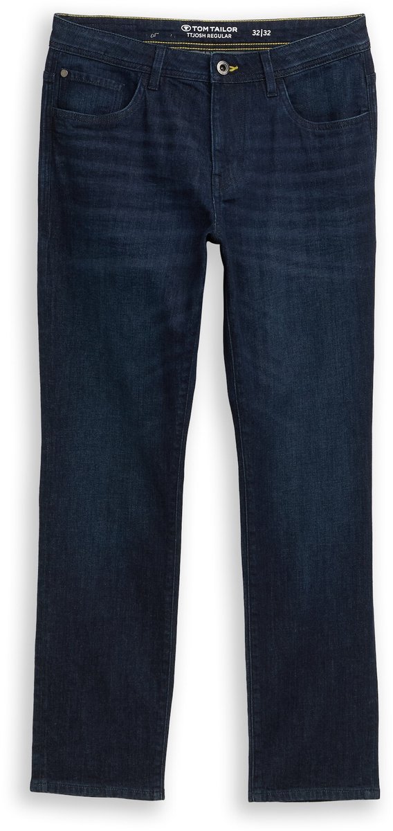 Tom Tailor - TTJOSH REGULAR SLIM-jeans - Maat 30/34 - Rinsed Blue Denim