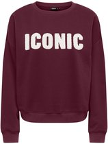 ONLY - ONLSWEAT LIFE L/S CREW O.SIZE STATE Dames Trui