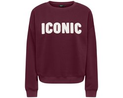 ONLY - ONLSWEAT LIFE L/S CREW O.SIZE STATE Dames Trui