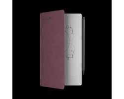 reMarkable Paper Pro met Marker Plus en Burgund Book Folio Hoes - digitaal notitieblok