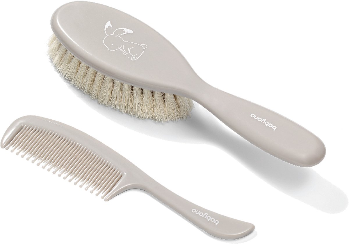 Babyono Baby Verzorgingsset 6-delig - Nagelknipper, Nagelschaartje, Badthermometer, Neusreiniger, Haarborstel en Kam - Complete Babyverzorging voor Pasgeborenen - Kraamcadeau - 0m+ — cadeau in Verzorging - foto 6