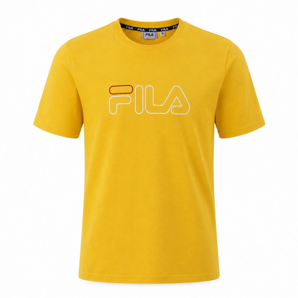 T-Shirt Fila SOFADES logo tee XXL Heren Geel
