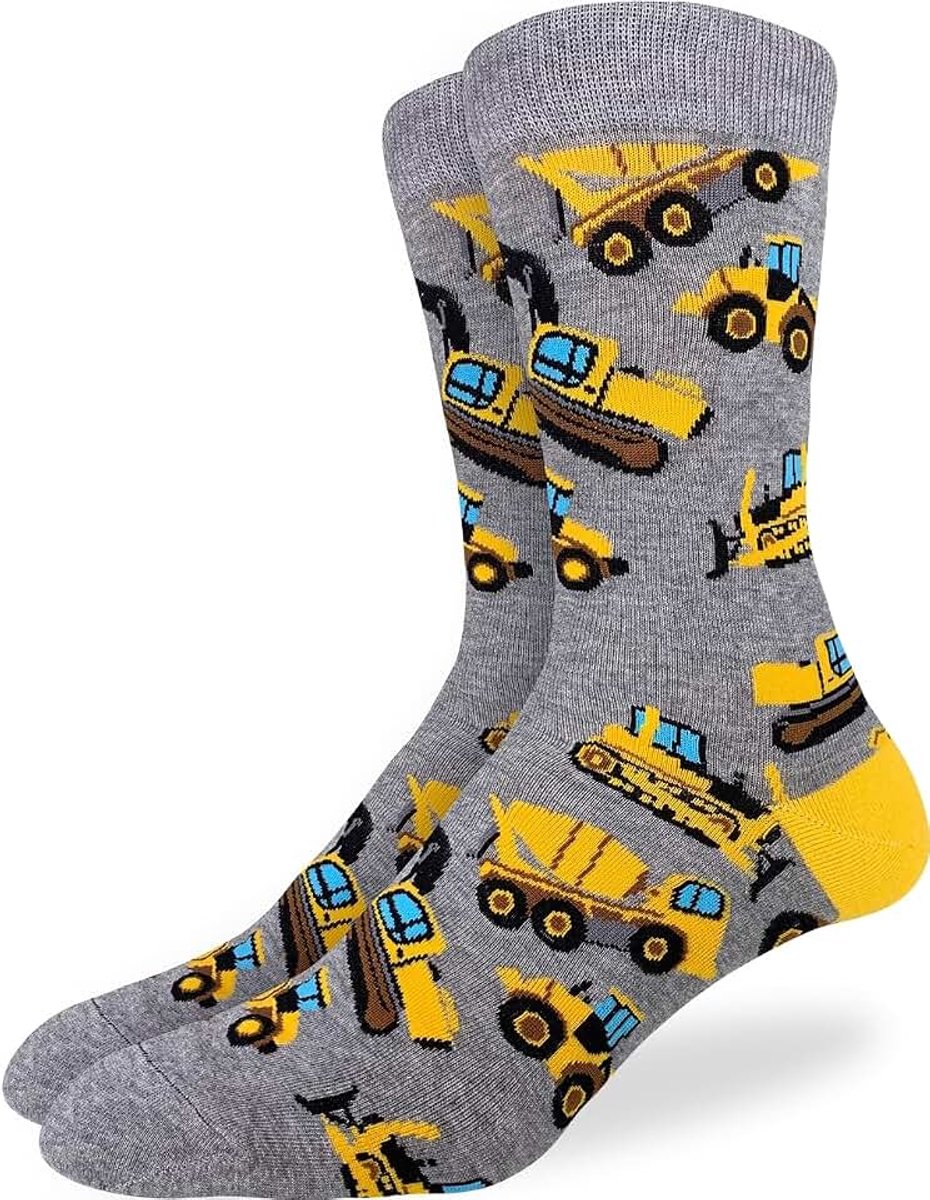 Good Luck Sock heren drinksokken volwassenen, Constructi, One size