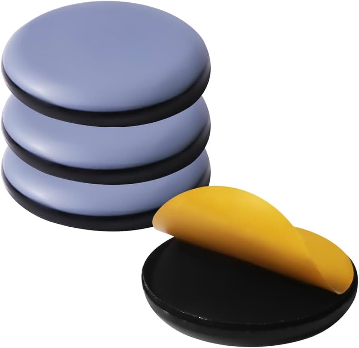 Glijders, zelfklevend, professionele meubelglijders/tapijtglijders, PTFE, rond en vierkant