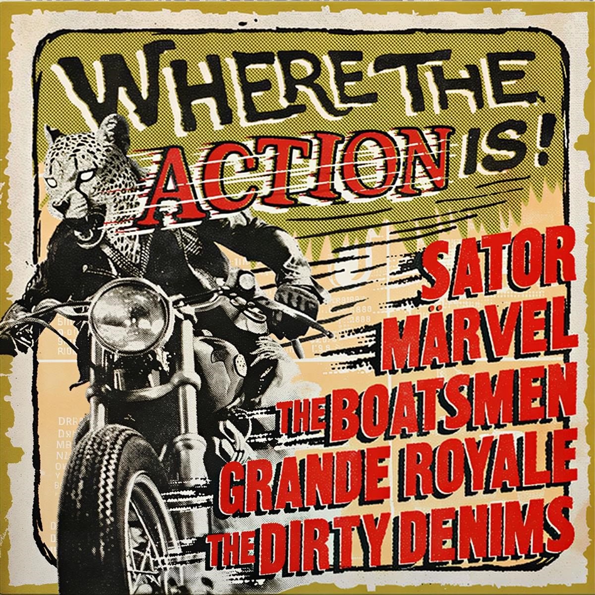 Various Artists - Where The Action Is! (LP | 7" Single)