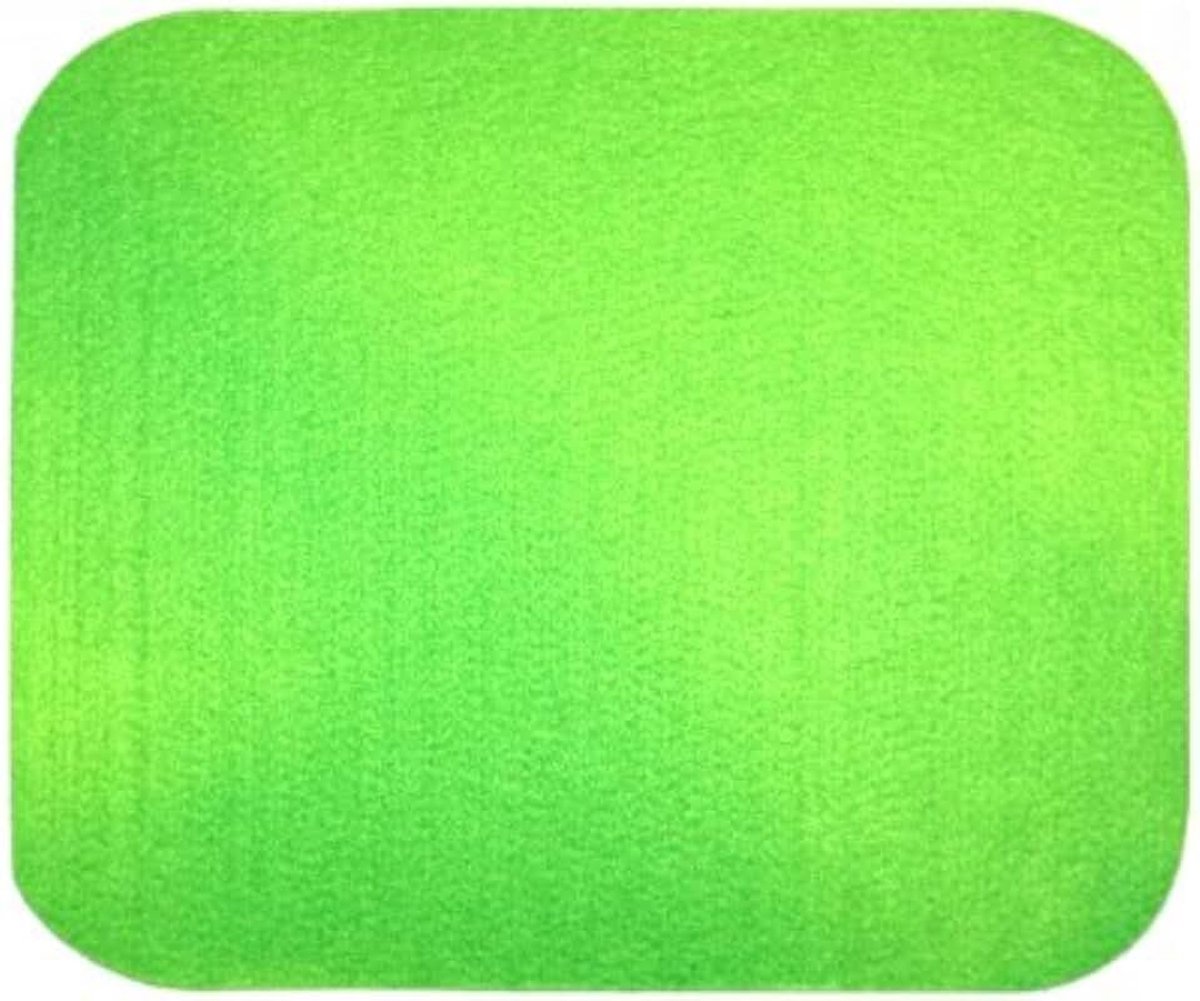 Luxflair Muismat van vilt, muis in verschillende moderne kleuren, bijvoorbeeld voor grafisch ontwerp muismat. Originele antislip Pad 25 x 21,5 cm Groen - grasgroen
